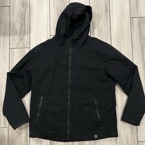 Brunt Couvee Jacket Extra Large Blue Full Zip Hooded Quilt Lined Outdoors Mens